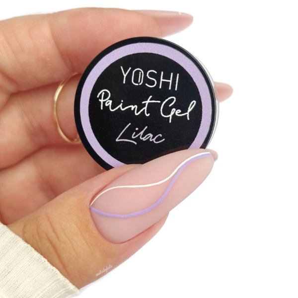 UV LED Paint Gel 5 ml - Lilac - Image 2