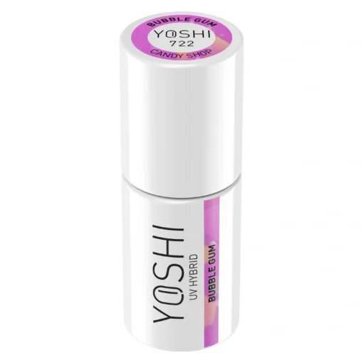 Lakier Hybrydowy UV LED Bubble Gum 6 ml - 722 - obrazek 2