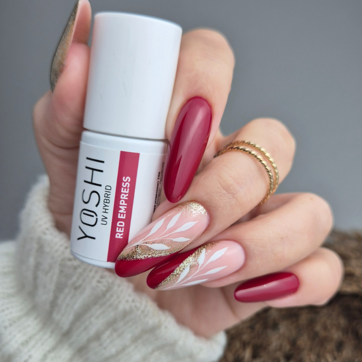 Lakier Hybrydowy UV Hybrid Red Empress 6 ml - 106 - obrazek 2