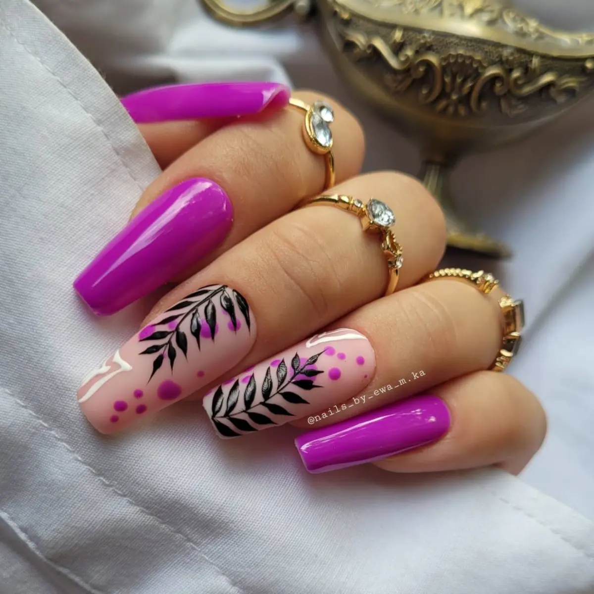 Lakier Hybrydowy UV LED Lady Violet 6 ml - 126 - obrazek 2