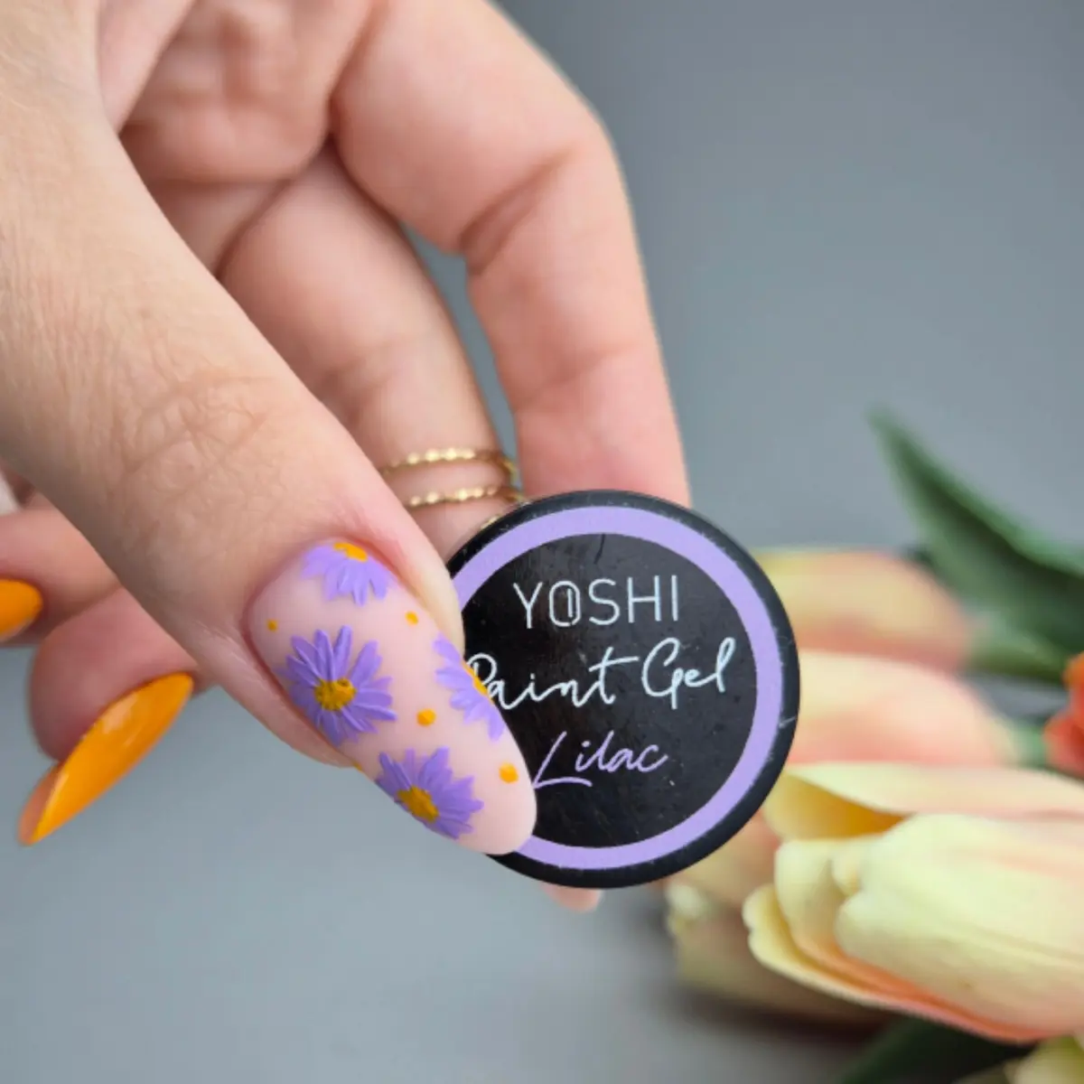 Paint Gel UV LED 5 ml - Lilac - obrazek 2