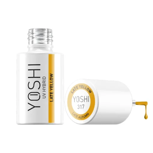 Lakier Hybrydowy UV Hybrid Late Yellow 6 ml - 317 - obrazek 4