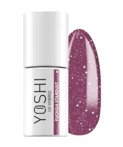 Lakier Hybrydowy UV LED Fuchsia Stardust 6 ml - 524