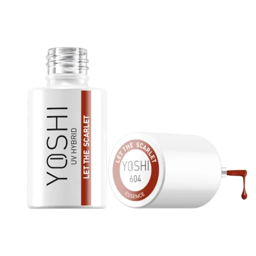 Lakier Hybrydowy UV Hybrid Let the Scarlet 6 ml - 604 - obrazek 4