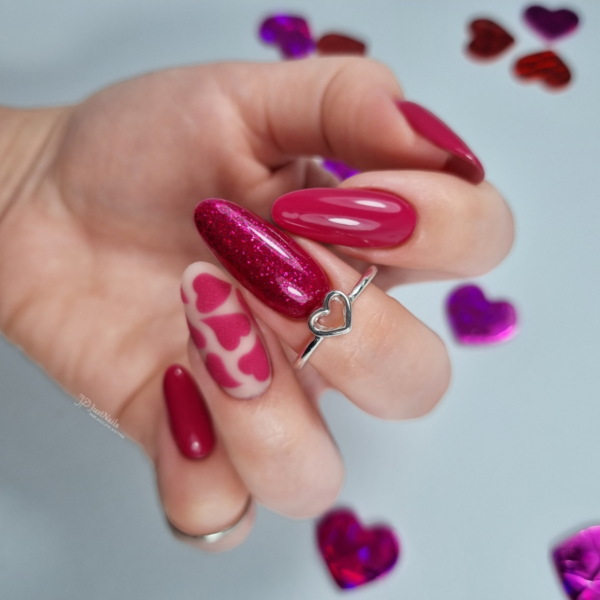 Lakier Hybrydowy UV Hybrid Simple Love 6 ml - 615 - obrazek 2
