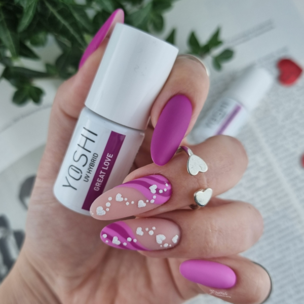 Lakier Hybrydowy UV Hybrid Great Love 6 ml - 617 - obrazek 3