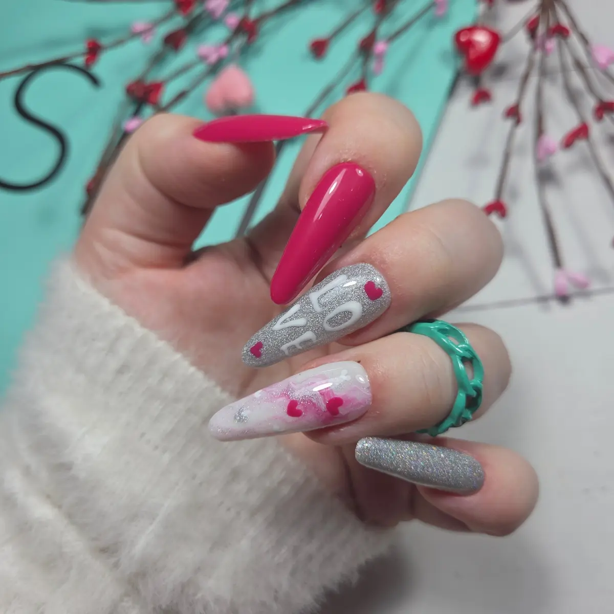 Lakier Hybrydowy UV Hybrid Simple Love 6 ml - 615 - obrazek 6