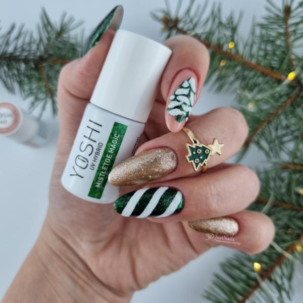 Lakier Hybrydowy UV LED Mistletoe Magic 6 ml - 627 - obrazek 2