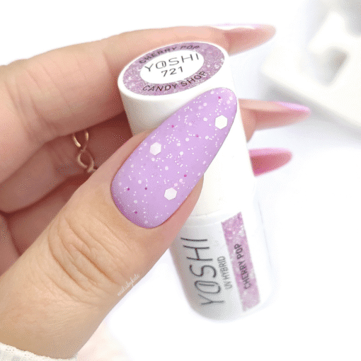 Lakier Hybrydowy UV LED Cherry Pop 6 ml - 721 - obrazek 2