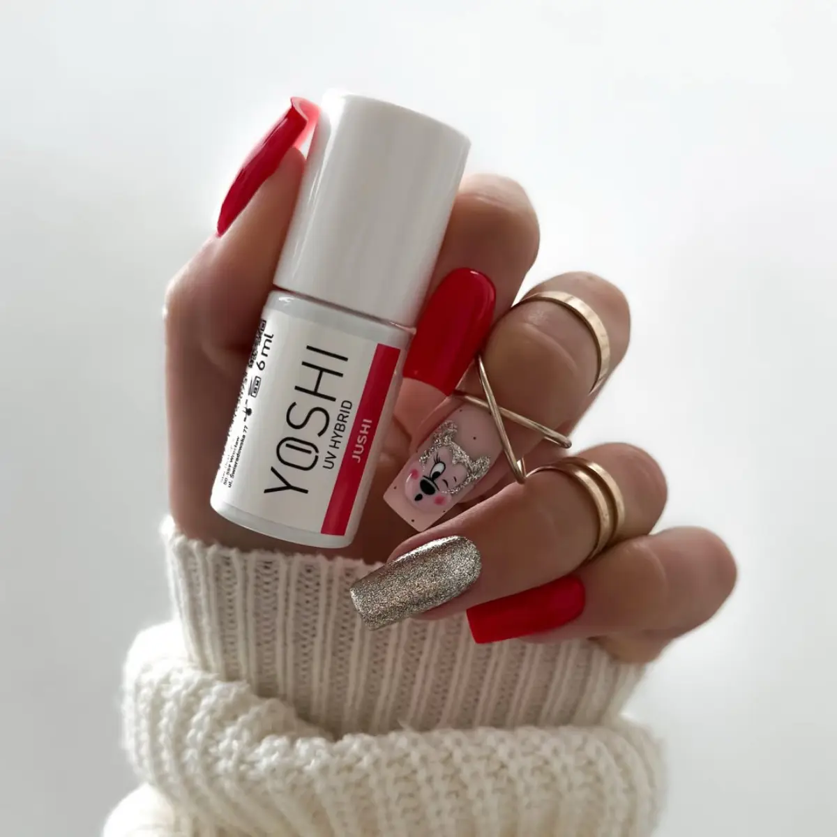 Lakier Hybrydowy UV LED Jushi 6 ml - 911 - obrazek 2