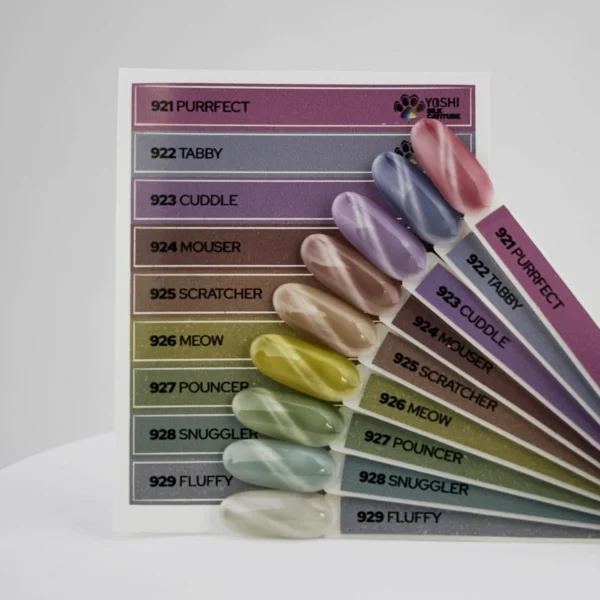 Naklejki na wzornik Silk Catitude 921 - 929 - obrazek 2