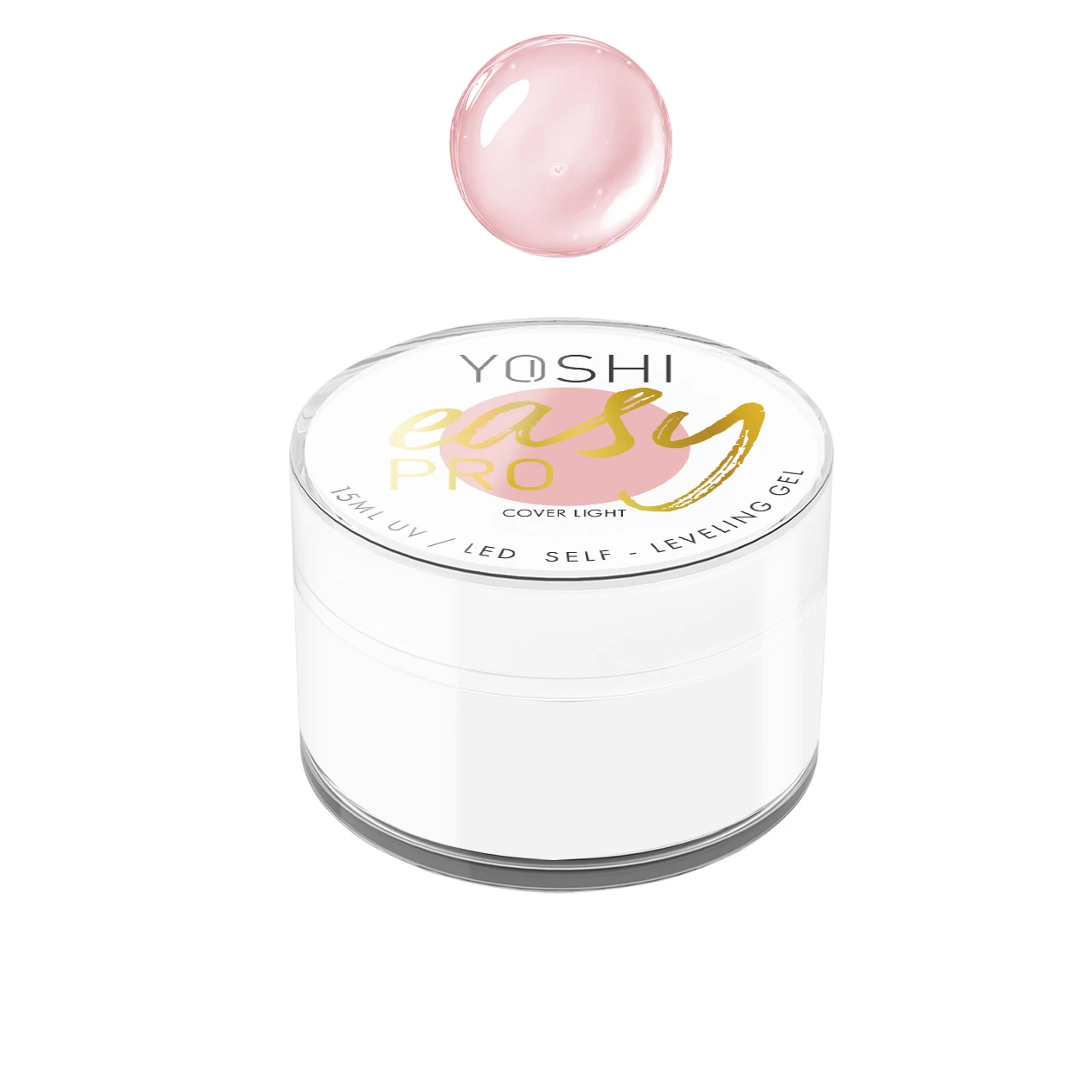 Żel Easy PRO Gel UV LED COVER LIGHT <b>15 ml</b>