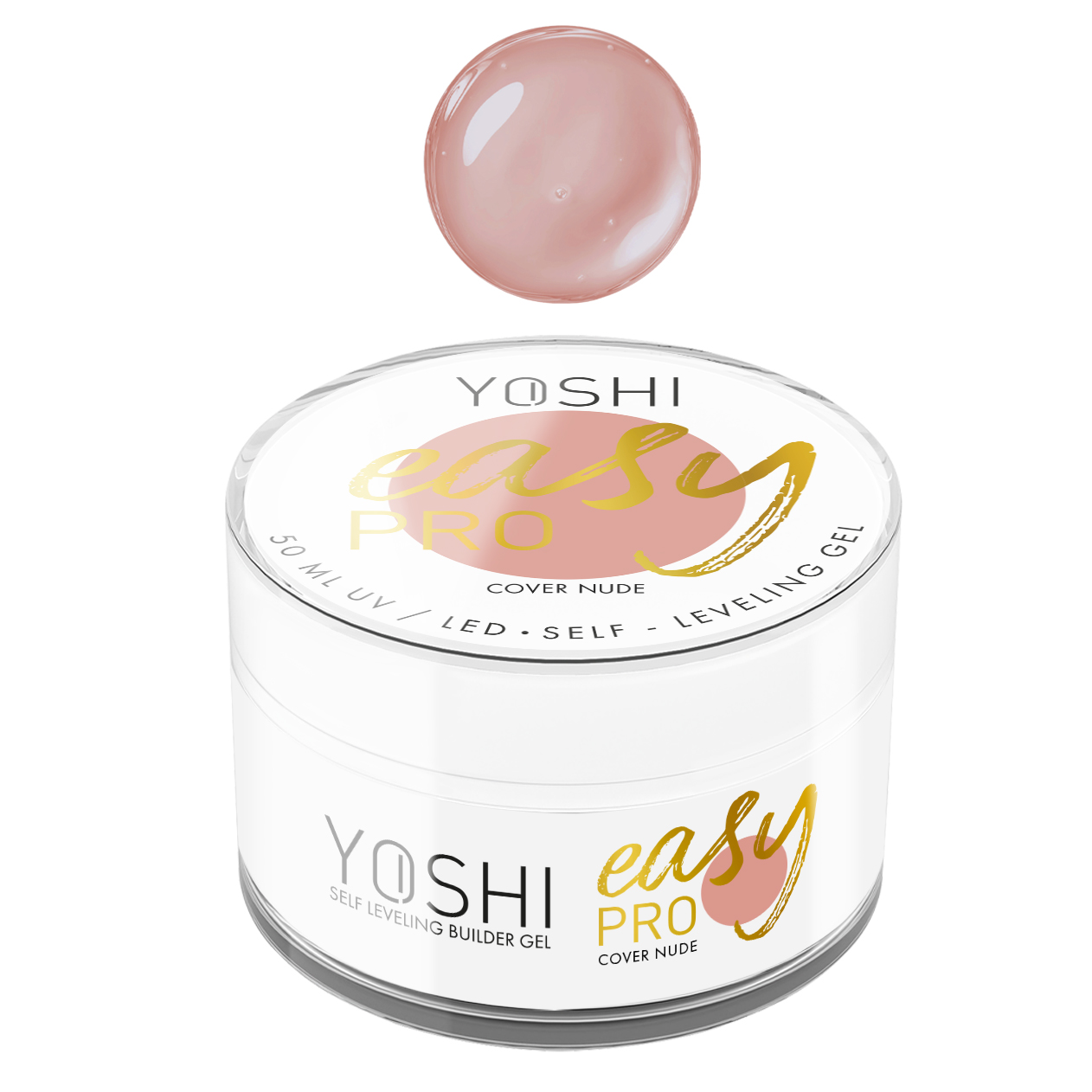 Żel Easy PRO Gel UV LED COVER NUDE <b>50 ml</b>