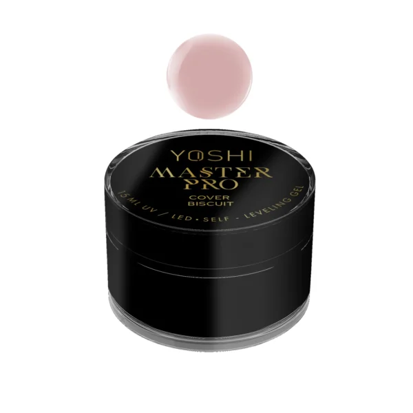 Żel Samopoziomujący Master PRO Gel UV LED Cover Biscuit <b>15 ml</b>