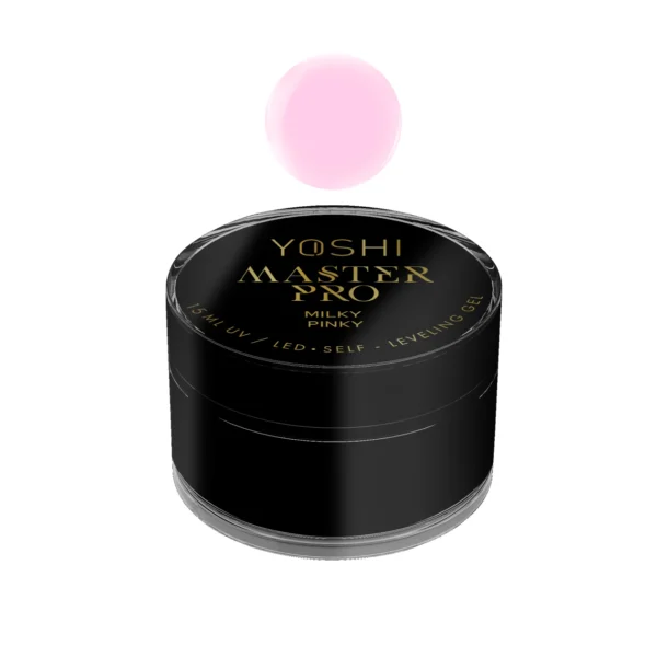 Żel Samopoziomujący Master PRO Gel UV LED Milky Pinky <b>15 ml</b>