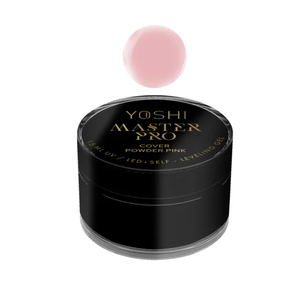 Żel Samopoziomujący Master PRO Gel UV LED Cover Powder Pink <b>15 ml</b>