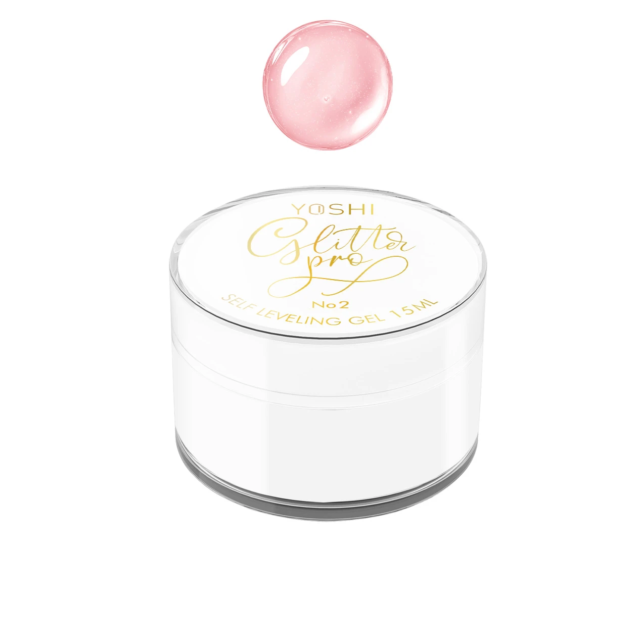 Glitter PRO Gel UV LED No 1 <b>15ml</b>