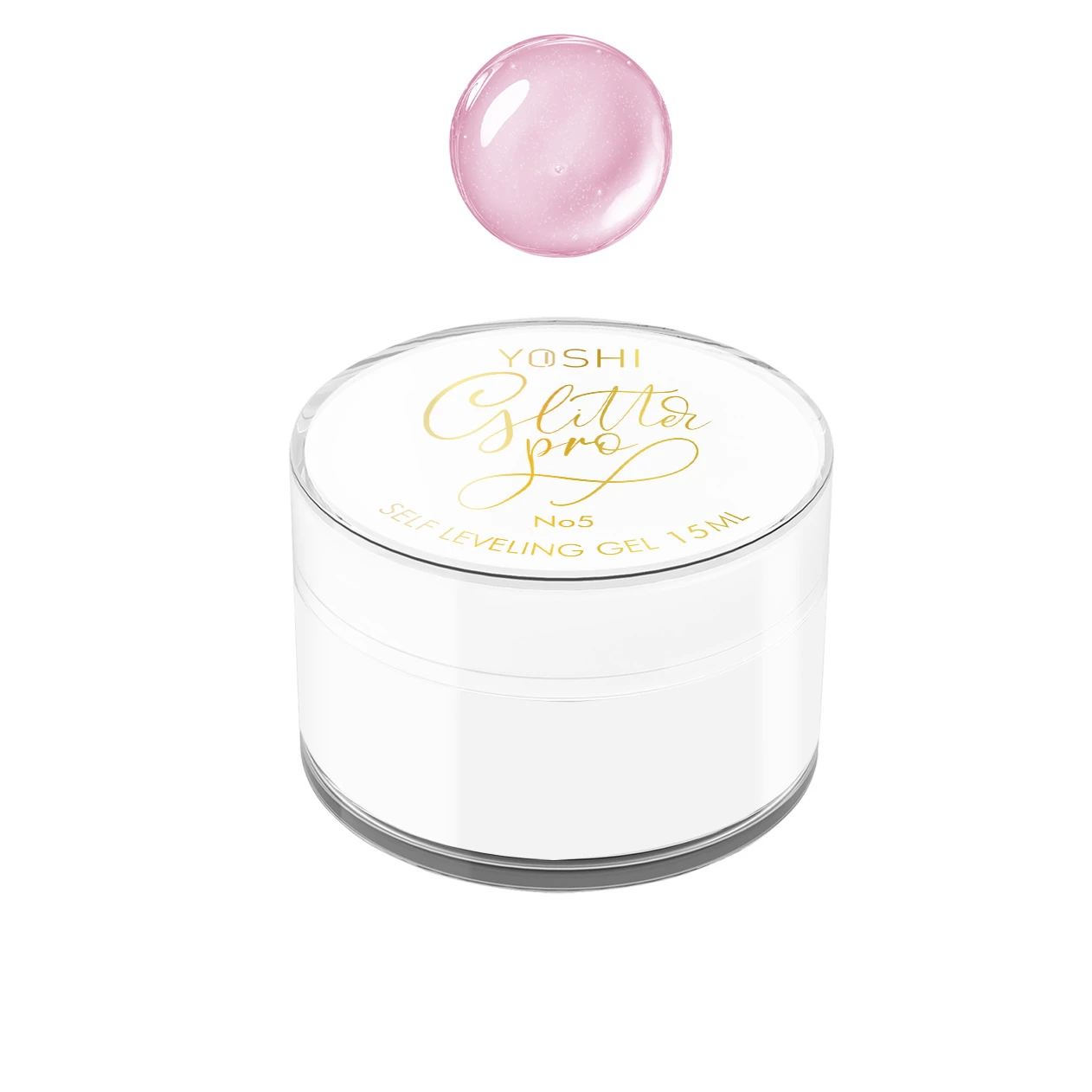 Glitter PRO Gel UV LED No 5 <b>15ml</b>