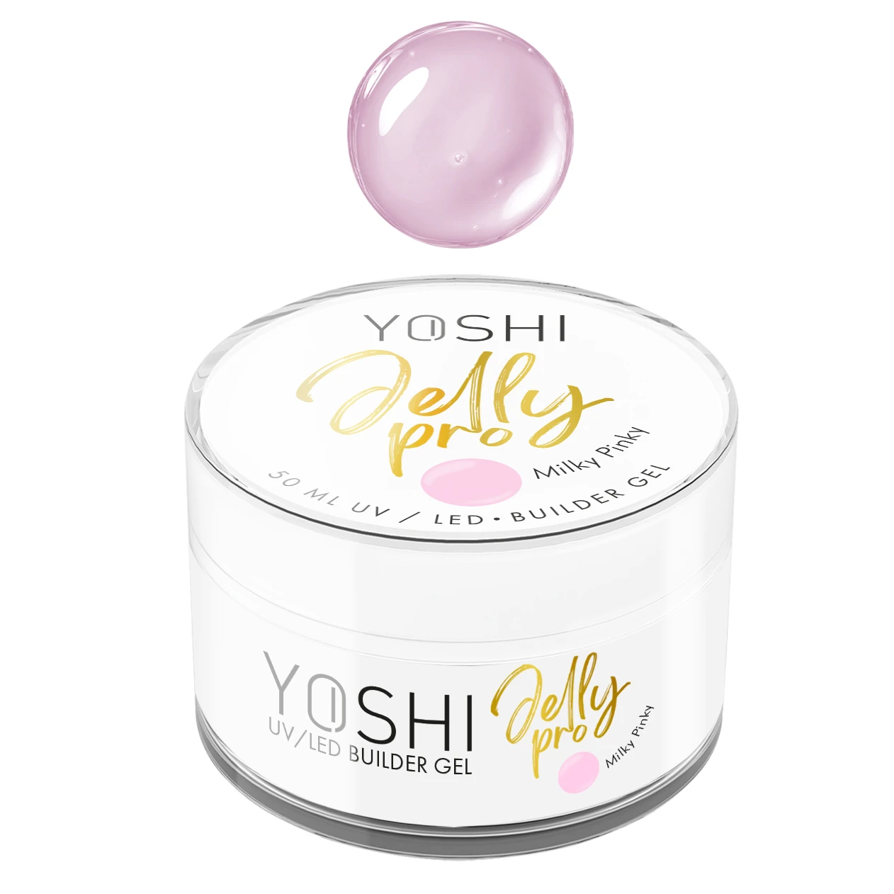 Żel Budujący Jelly PRO Gel UV LED Milky Pinky <b>50 ml</b>