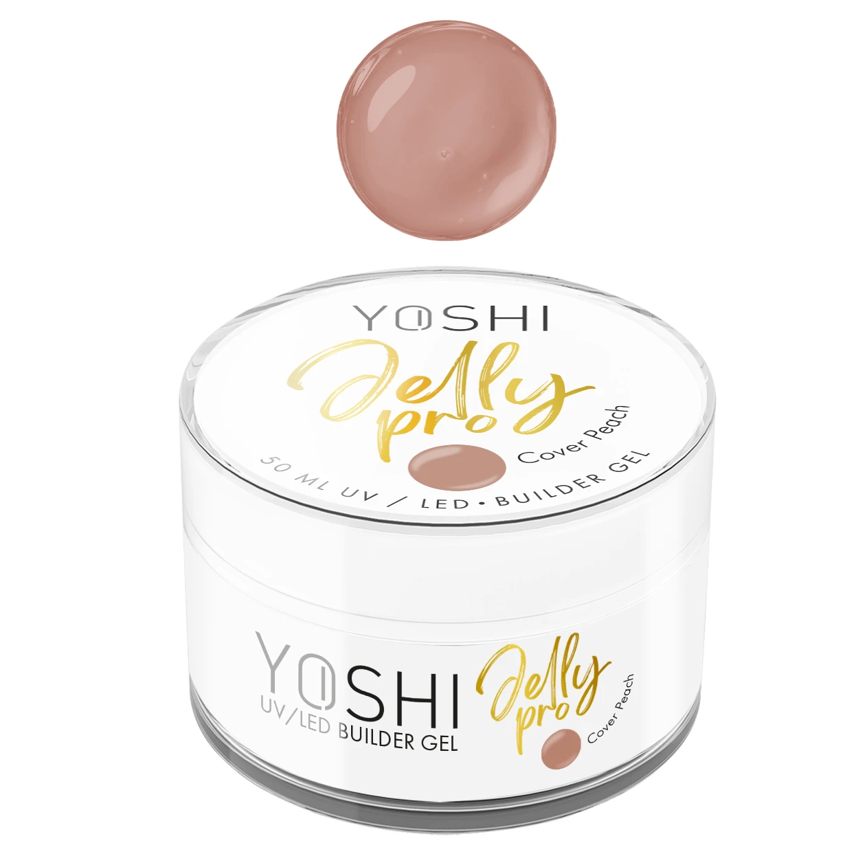 Żel Budujący Jelly PRO Gel UV LED Cover Peach <b>50 ml</b>