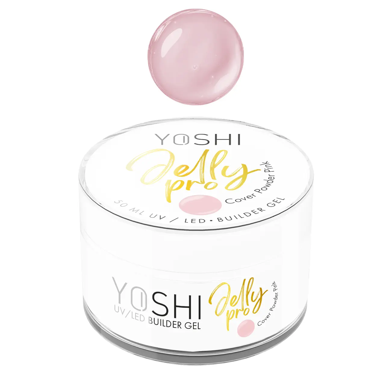 Żel Budujący Jelly PRO Gel UV LED Cover Powder Pink <b>50 ml</b>
