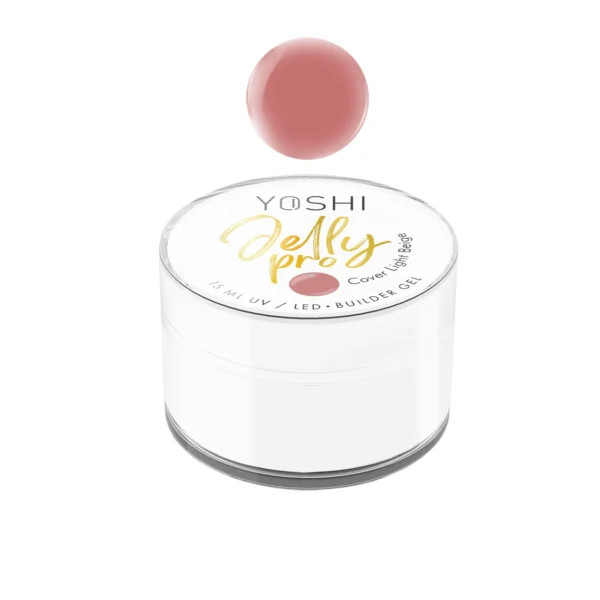 Żel Budujący Jelly PRO Gel UV LED Cover Light Beige  <b>15 ml</b>