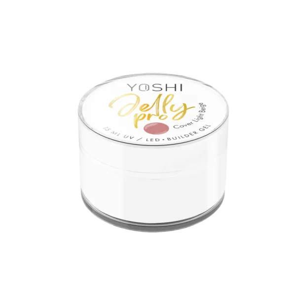 Żel Budujący Jelly PRO Gel UV LED Cover Light Beige  <b>15 ml</b> - obrazek 2