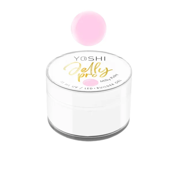 Żel Budujący Jelly PRO Gel UV LED Milky Pinky <b>15 ml</b>