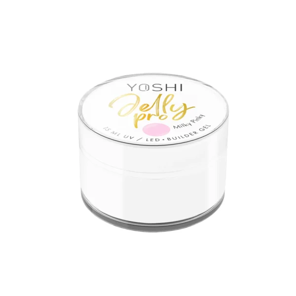 Żel Budujący Jelly PRO Gel UV LED Milky Pinky <b>15 ml</b> - obrazek 2