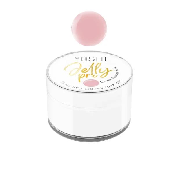 Żel Budujący Jelly PRO Gel UV LED  Cover Powder Pink <b>15 ml</b>