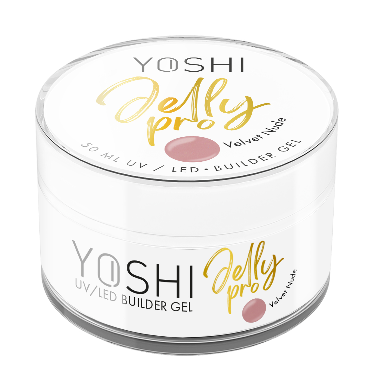 Żel Budujący Jelly PRO Gel UV LED Velvet Nude <b>50ml</b> - obrazek 3