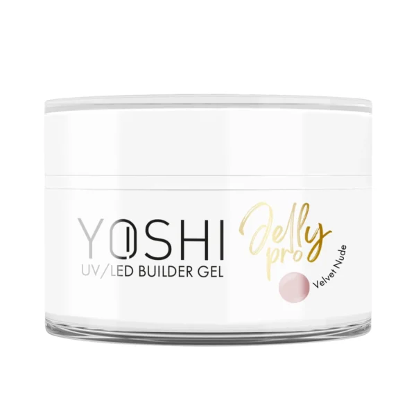 Żel Budujący Jelly PRO Gel UV LED Velvet Nude <b>50ml</b> - obrazek 3