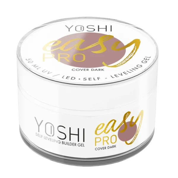 Żel Easy PRO Gel UV LED COVER DARK <b>50 ml</b> - obrazek 3