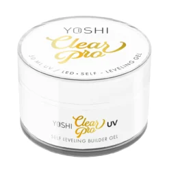 Żel Clear PRO Gel UV LED Self Leveling <b>50 ml</b>