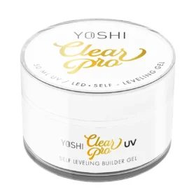 Żel Clear PRO Gel UV LED Self Leveling <b>50 ml</b>
