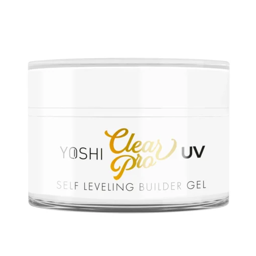 Żel Clear PRO Gel UV LED Self Leveling <b>50 ml</b> - obrazek 2