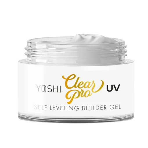 Żel Clear PRO Gel UV LED Self Leveling <b>50 ml</b> - obrazek 3