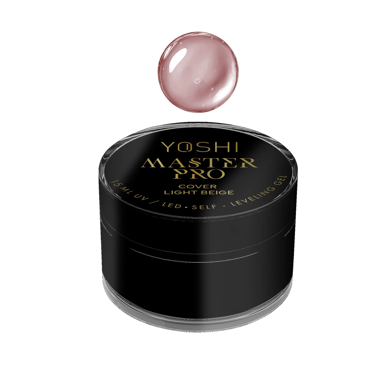 Żel Samopoziomujący Master PRO Gel UV LED Cover Light Beige <b>15 ml</b>