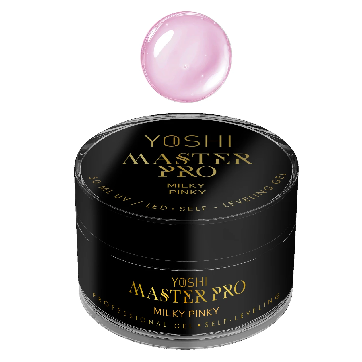 Żel Samopoziomujący Master PRO Gel UV LED Milky Pinky<b>50 ml</b>