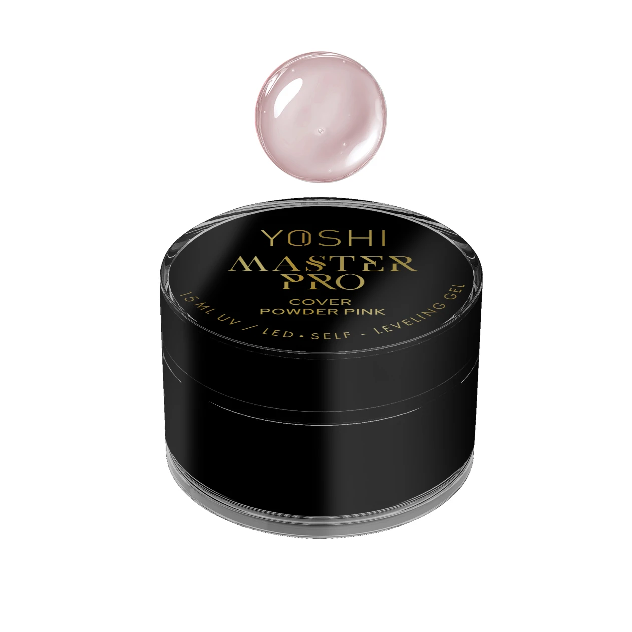 Żel Samopoziomujący Master PRO Gel UV LED Cover Powder Pink <b>15 ml</b>