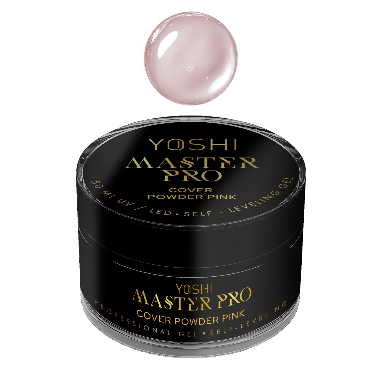 Żel Samopoziomujący Master PRO Gel UV LED Cover Powder Pink<b>50 ml</b>