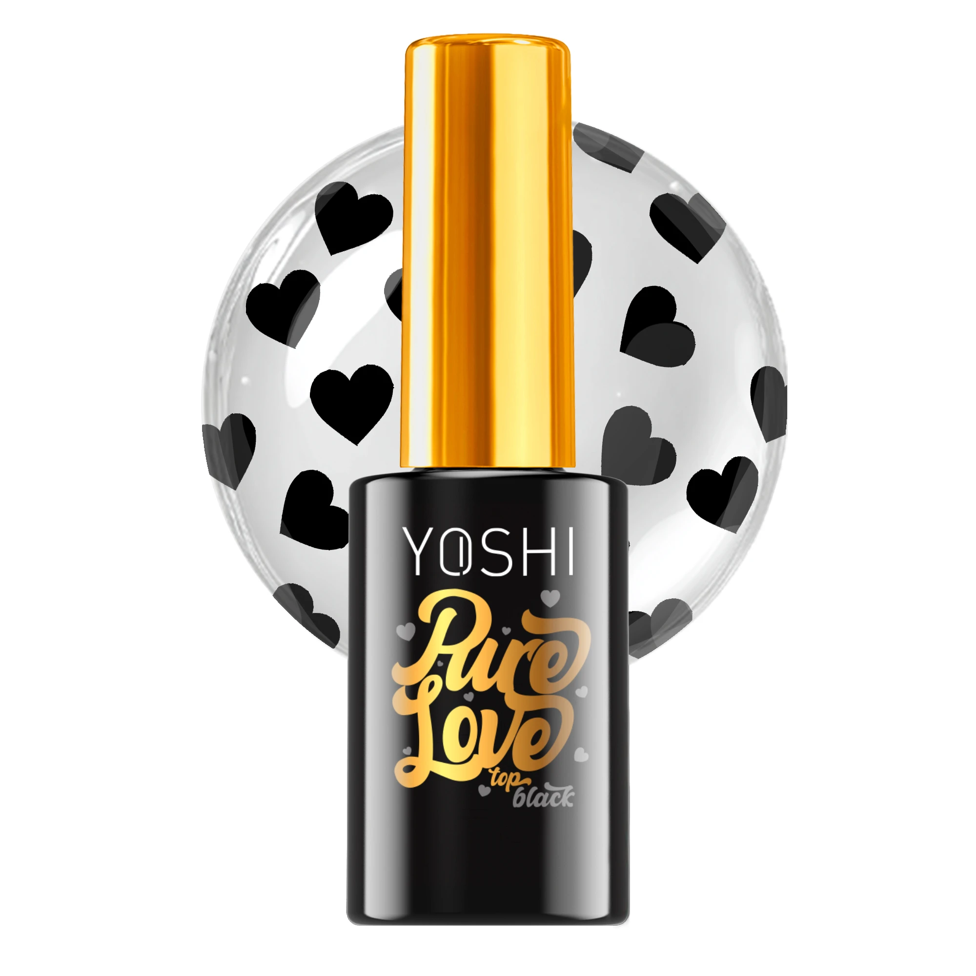 Pure Love Top BLACK UV Hybrid 10 ml