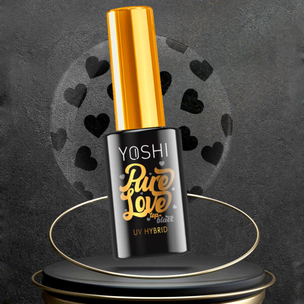 Pure Love Top BLACK UV Hybrid 10 ml - obrazek 4