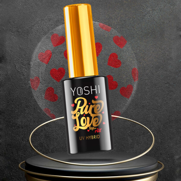 Pure Love Top RED UV Hybrid 10 ml - obrazek 2