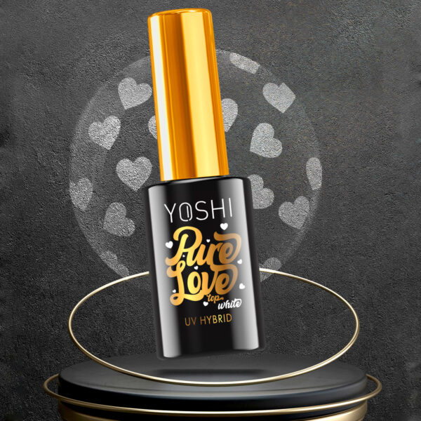 Pure Love Top WHITE UV Hybrid 10 ml - obrazek 2