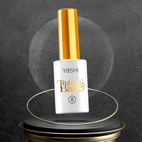 Rubber Base UV Hybrid No8 10 ml - obrazek 2