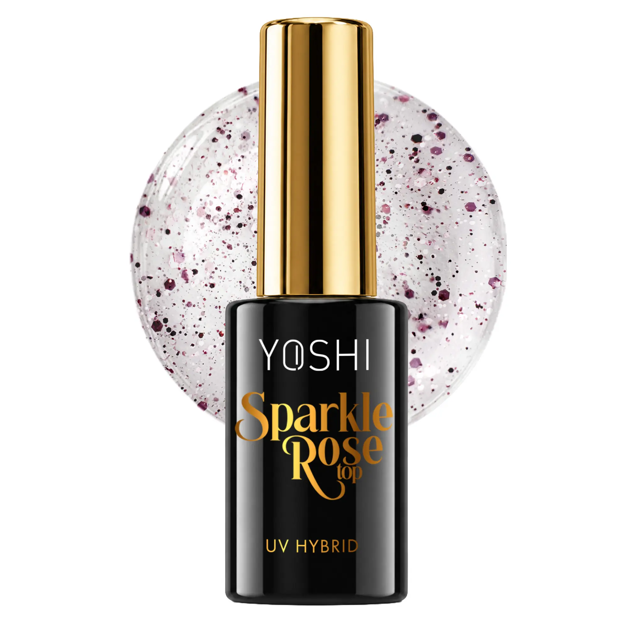 Top Sparkle Rose UV/LED Hybrid 10 ml