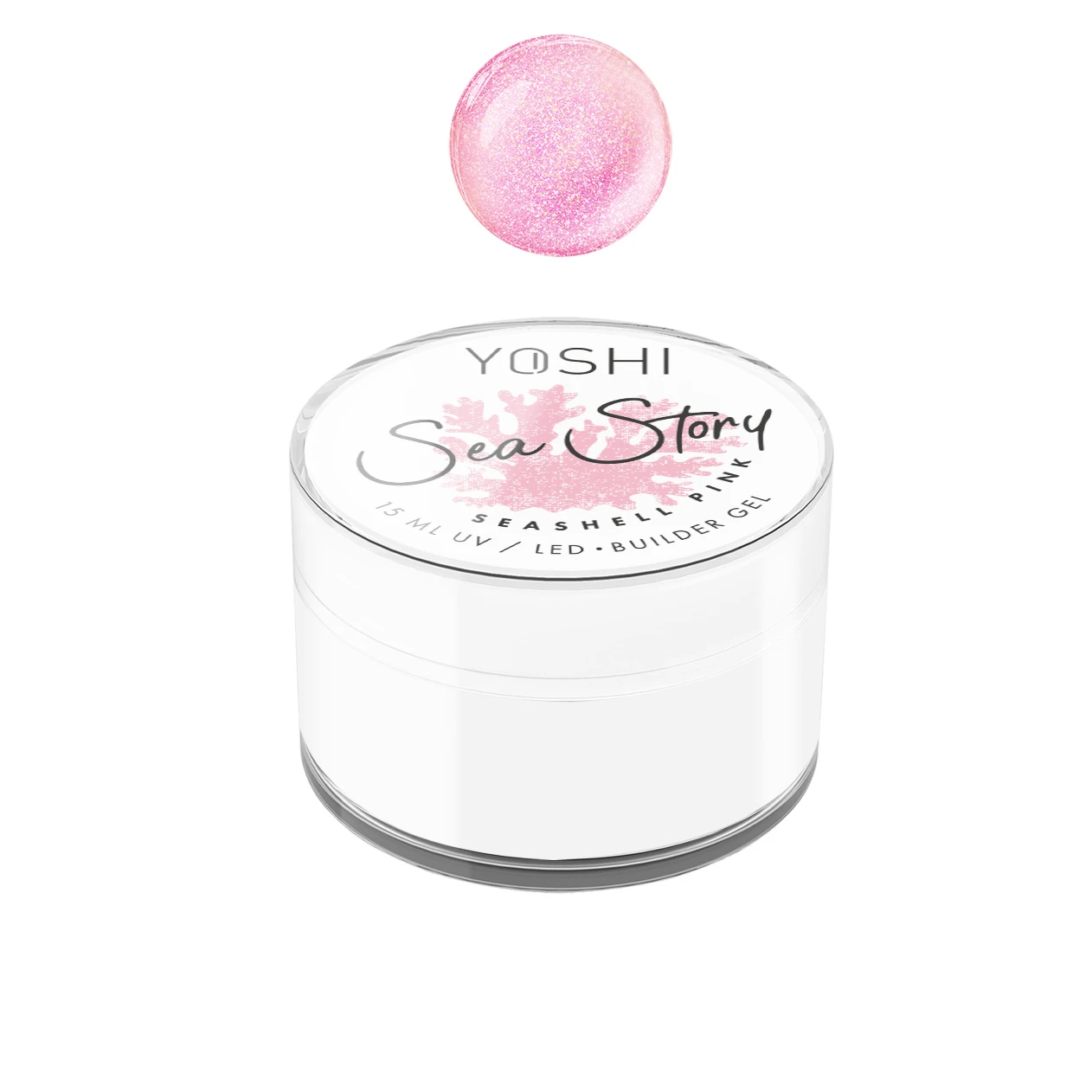 Żel SEA STORY GEL UV LED Seashell Pink <b>15 ml</b>