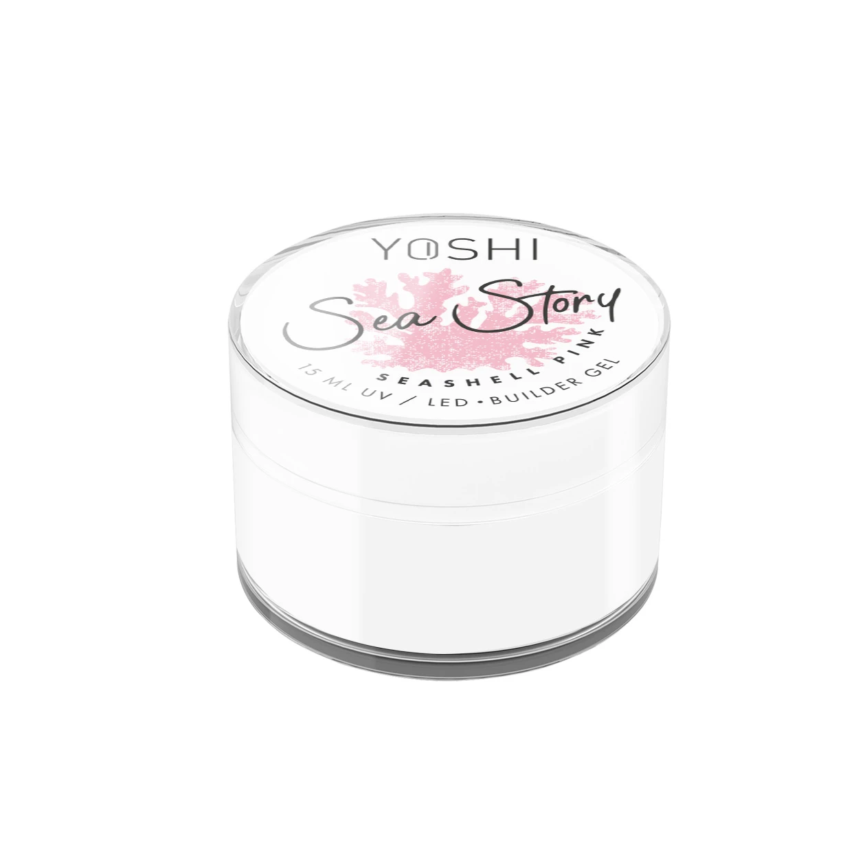 Żel SEA STORY GEL UV LED Seashell Pink <b>15 ml</b> - obrazek 8
