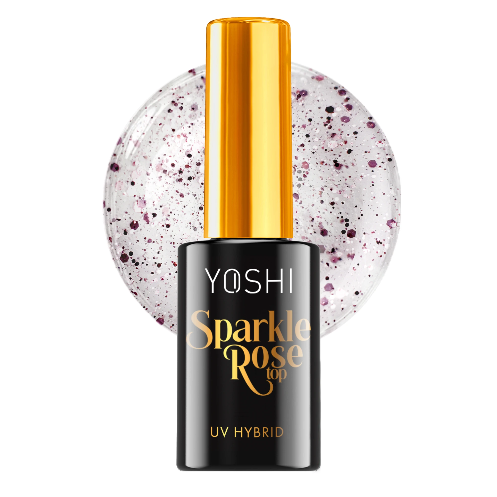 Top Sparkle Rose UV/LED Hybrid 10 ml